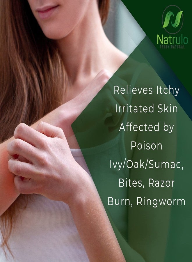 Natrulo Poison Ivy Soap Bar - All Natural Poison Ivy Treatment - Anti-Itch Skin Cleanser Bar for Poison Ivy, Poison Oak & Sumac - Removes Oils, Soothes & Relieves Rashes - 4 oz Bar Made in USA - Image 2